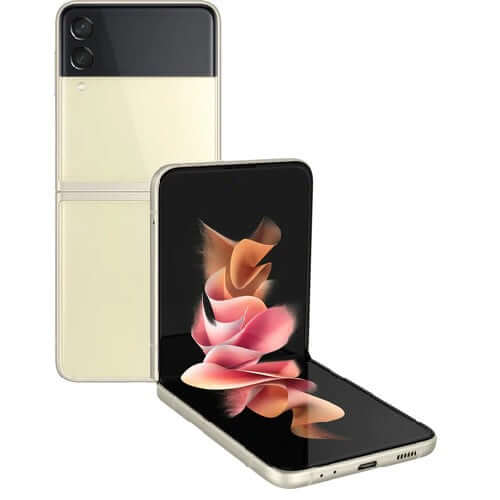 Samsung Galaxy Z Flip3 (256GB Storage, 8GB RAM) Cream in