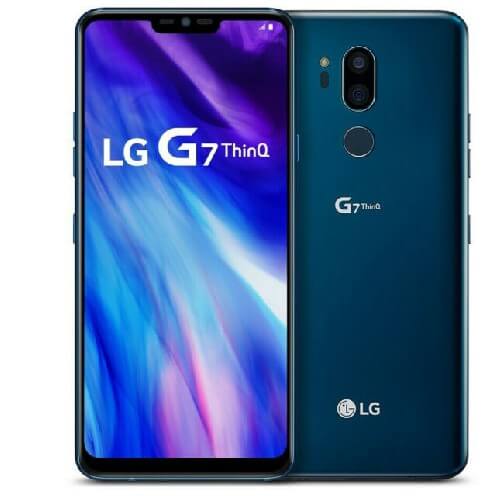 LG G7 ThinQ 64GB, 4GB Ram  single sim Moroccan Blue